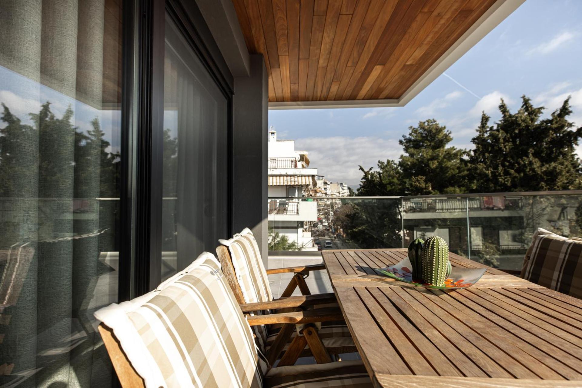 Cozy Apartment In Kalamaria, Salonic Exterior foto