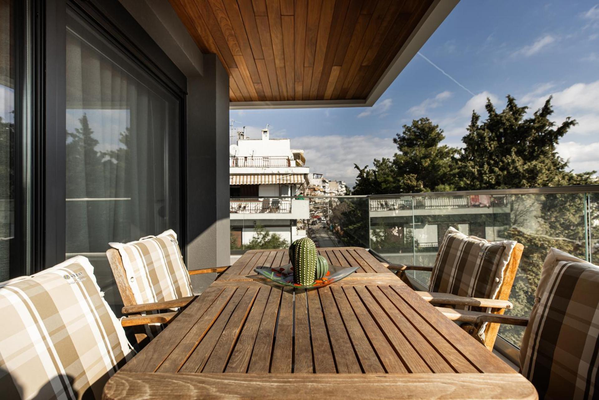 Cozy Apartment In Kalamaria, Salonic Exterior foto