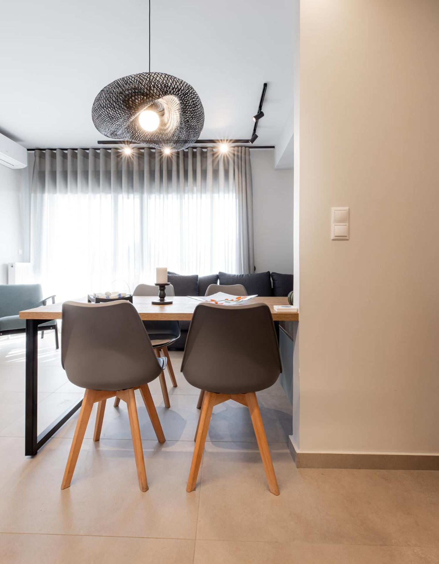 Cozy Apartment In Kalamaria, Salonic Exterior foto